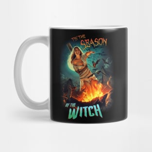 The Witch's Revenge (with Text) Mug